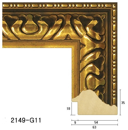 Багет Decor dizayn 2149-G11