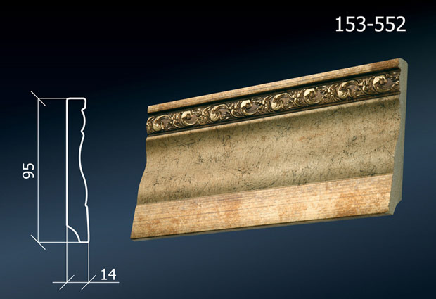 Плинтус Decor dizayn 544