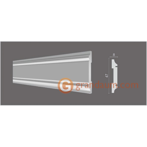 Молдинг с гладким профилем Decor dizayn DD32