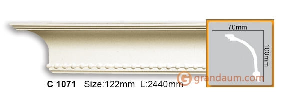 Карниз гибкий Gaudi Decor C 1071 (2,00м) Flexi