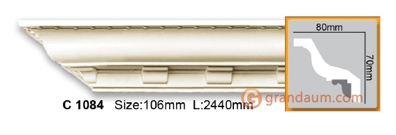 Карниз гибкий Gaudi Decor C 1084 (2,00м) Flexi