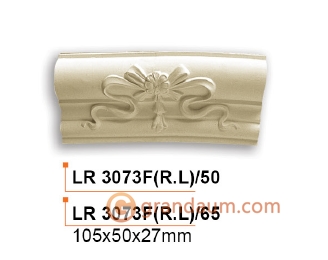 Молдинг радиусный Gaudi Decor LR 3073F(R)/65 вставка фронтальная