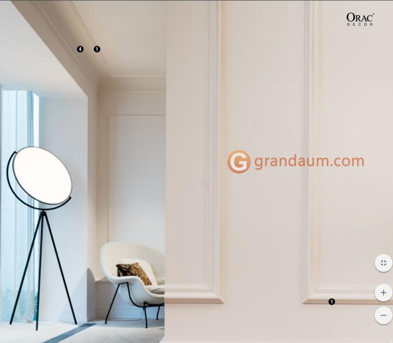 Карниз с гладким профилем Orac Decor C339