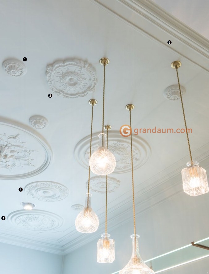 Потолочная розетка Orac Decor R17