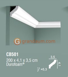 Карниз с гладким профилем Orac Decor CB501N