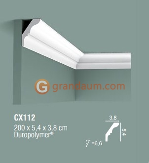 Карниз с гладким профилем Orac Decor CX112