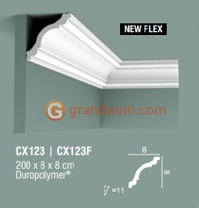 Карниз с гладким профилем Orac Decor CX123