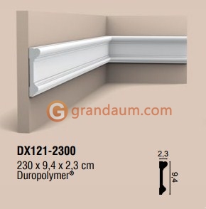 Молдинг с гладким профилем Orac Decor DX121