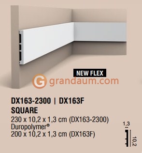 Молдинг с гладким профилем Orac Decor DX163