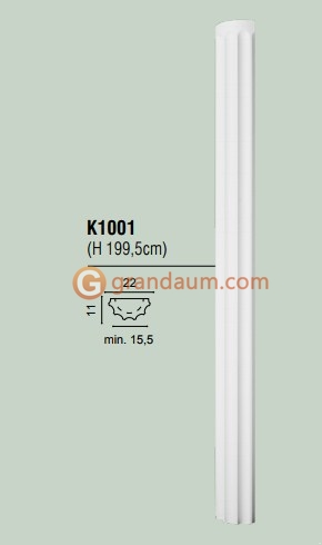 Колонны и полуколонны Orac Decor K1001