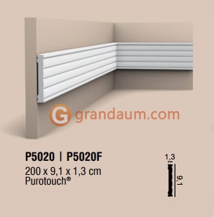 Молдинг с гладким профилем Orac Decor P5020