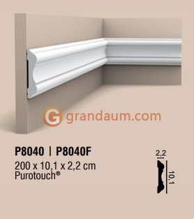 Молдинг гибкий Orac Decor P8040F