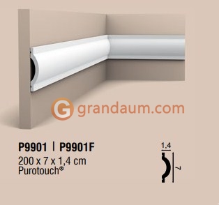 Молдинг гибкий Orac Decor P9901F