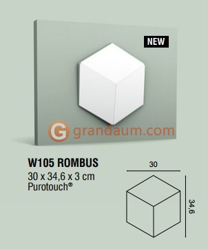 3D панель Orac decor W105