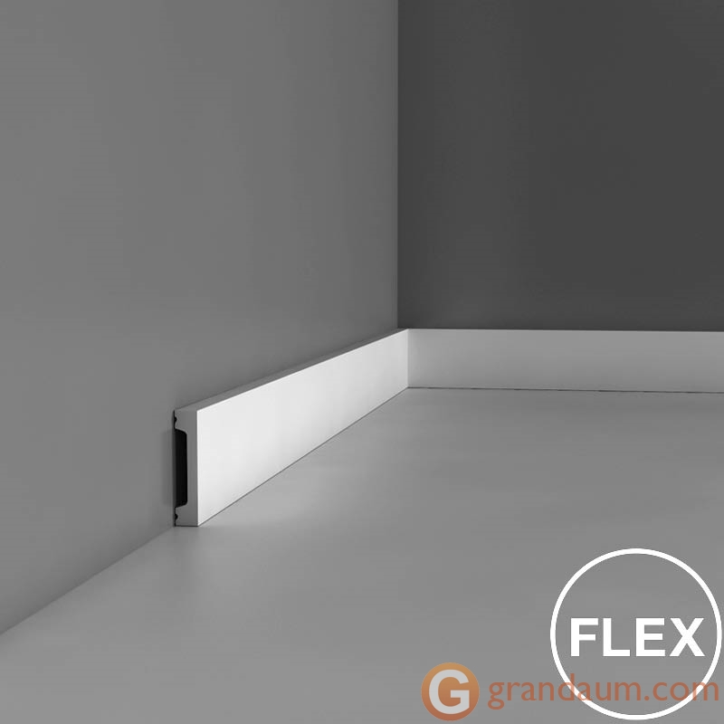 Напольный плинтус гибкий Orac Decor DX157F