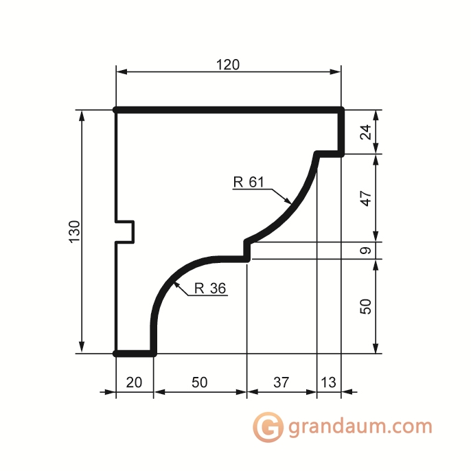 Prestige decor KC 112 без покрытия (2,00м)