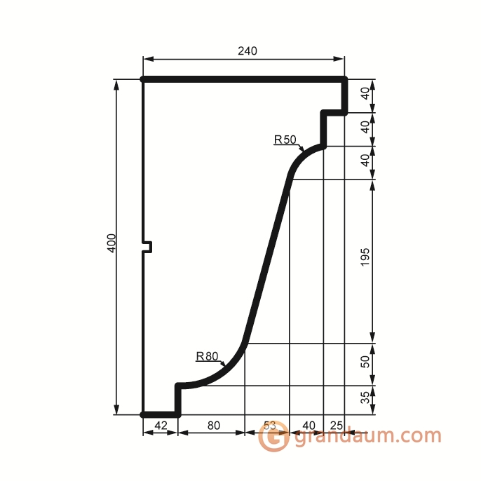 Prestige decor KC 134 без покрытия (2,00м)