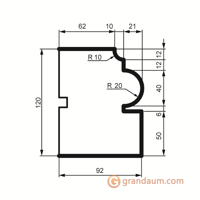 Prestige decor KC 135 без покрытия (2,00м)