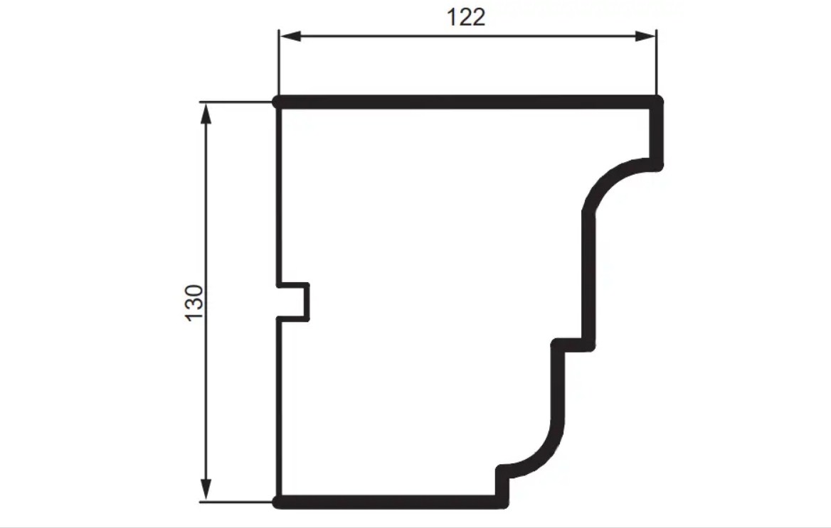 Prestige decor KC 139 без покрытия (2,00м)