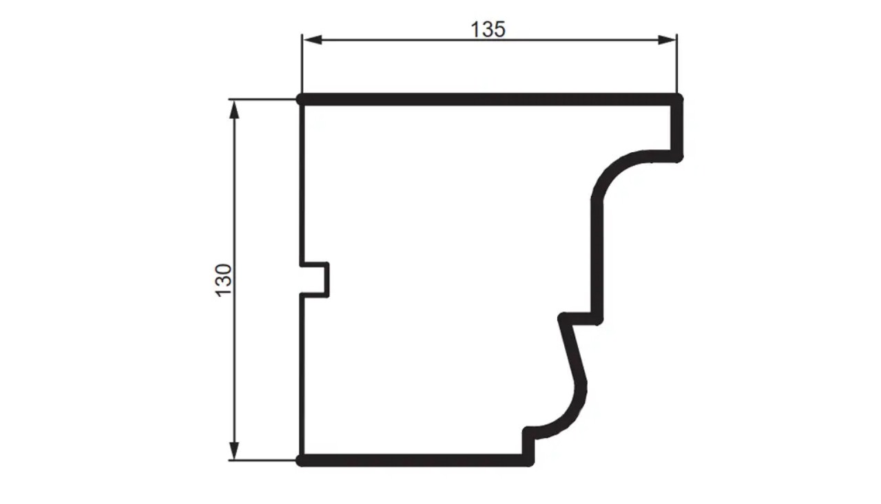 Prestige decor KC 140 без покрытия (2,00м)