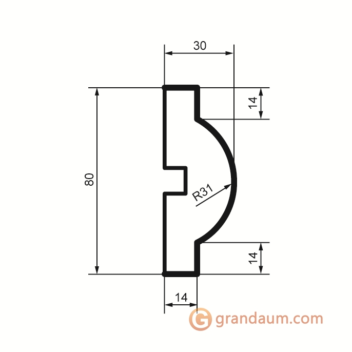 Prestige decor MC 103 без покрытия (2,00м)
