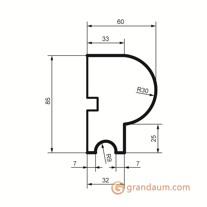 Prestige decor MC 105 без покрытия (2,00м)