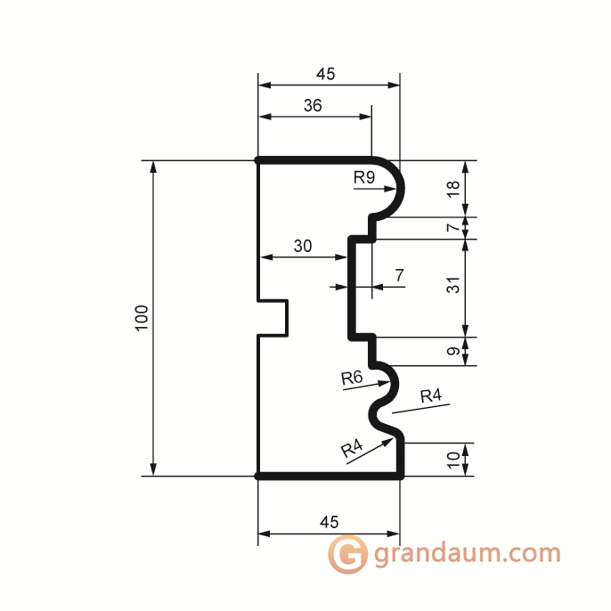 Prestige decor MC 108 без покрытия (2,00м)