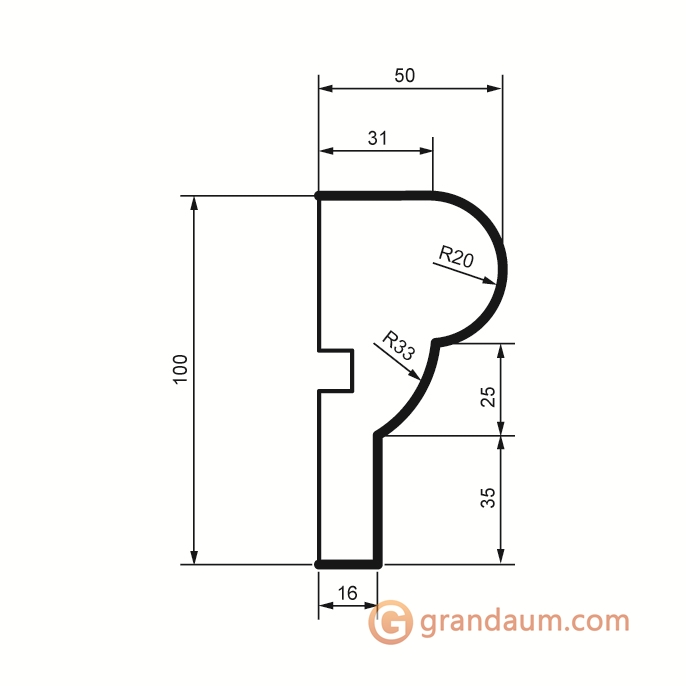 Prestige decor MC 110 без покрытия (2,00м)