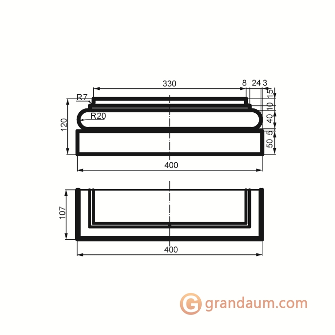 Prestige decor PC 105 база без покрытия