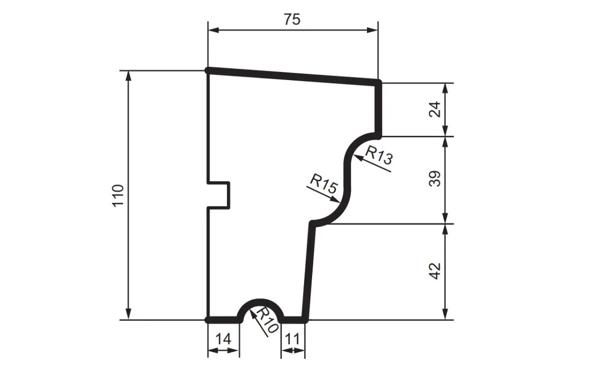 Prestige decor DC 101 без покрытия (2,00м)