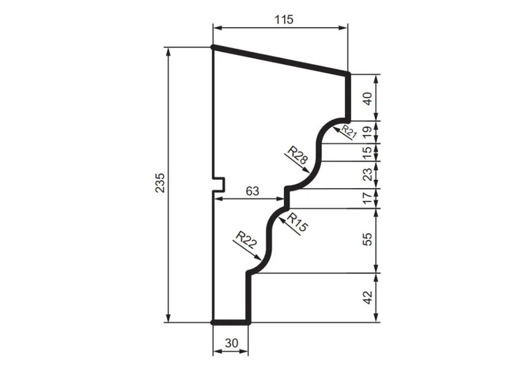 Prestige decor DC 110 без покрытия (2,00м)