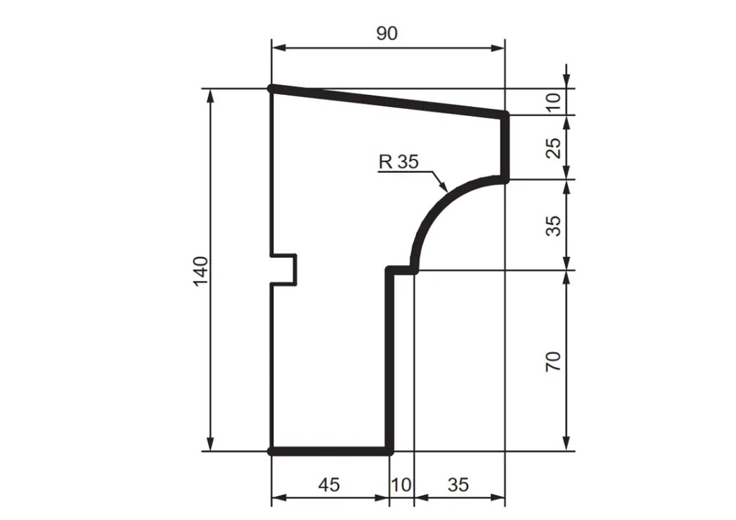 Prestige decor DC 112 без покрытия (2,00м)