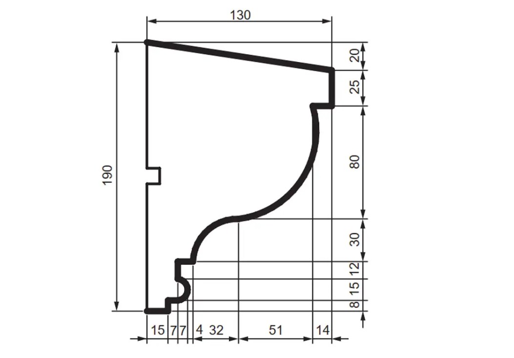Prestige decor DC 116 (2.00м) подоконник