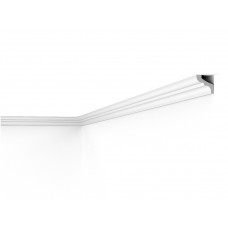 Потолочный плинтус с гладким профилем NMC LX35