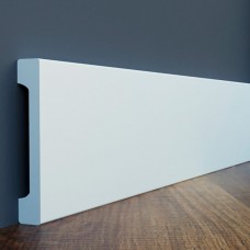 Напольный плинтус с гладким профилем Cezar Цезарь LPC-29