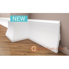 Напольный плинтус с гладким профилем Cezar Цезарь LPC-34