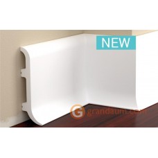 Напольный плинтус с гладким профилем Cezar Цезарь LPC-40