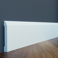 Напольный плинтус с гладким профилем Cezar Цезарь LPC-15