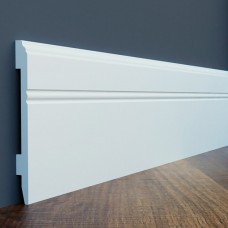 Напольный плинтус с гладким профилем Cezar Цезарь LPC-18