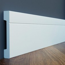 Напольный плинтус с гладким профилем Cezar Цезарь LPC-20