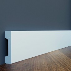 Напольный плинтус с гладким профилем Cezar Цезарь LPC-23