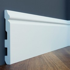 Напольный плинтус с гладким профилем Cezar Цезарь LPC-24