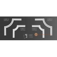 Угловые элементы и вставки Classic home 4-0221-2