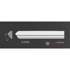 Молдинг с гладким профилем Classic home 4-0252