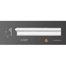 Молдинг с гладким профилем Classic home 4-0481