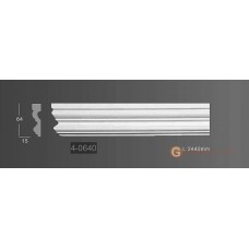 Молдинг с гладким профилем Classic home 4-0640