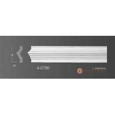 Молдинг с гладким профилем Classic home 4-0780