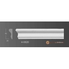 Молдинг с гладким профилем Classic home 4-0820