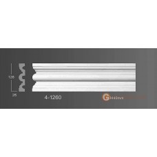 Молдинг с гладким профилем Classic home 4-1210