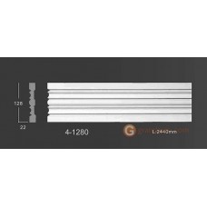 Молдинг с гладким профилем Classic home 4-1280